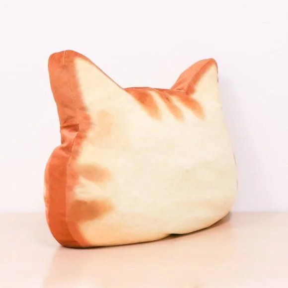Toreba Exclusive - Toasted Cat Shaped Bread Cushion - Picture 2 of 6